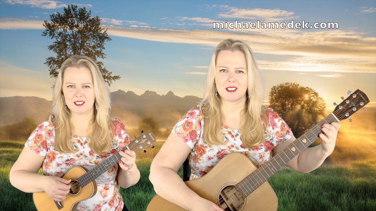 Nad Sázavou (bratři Nedvědovi) - na kytaru a ukulele