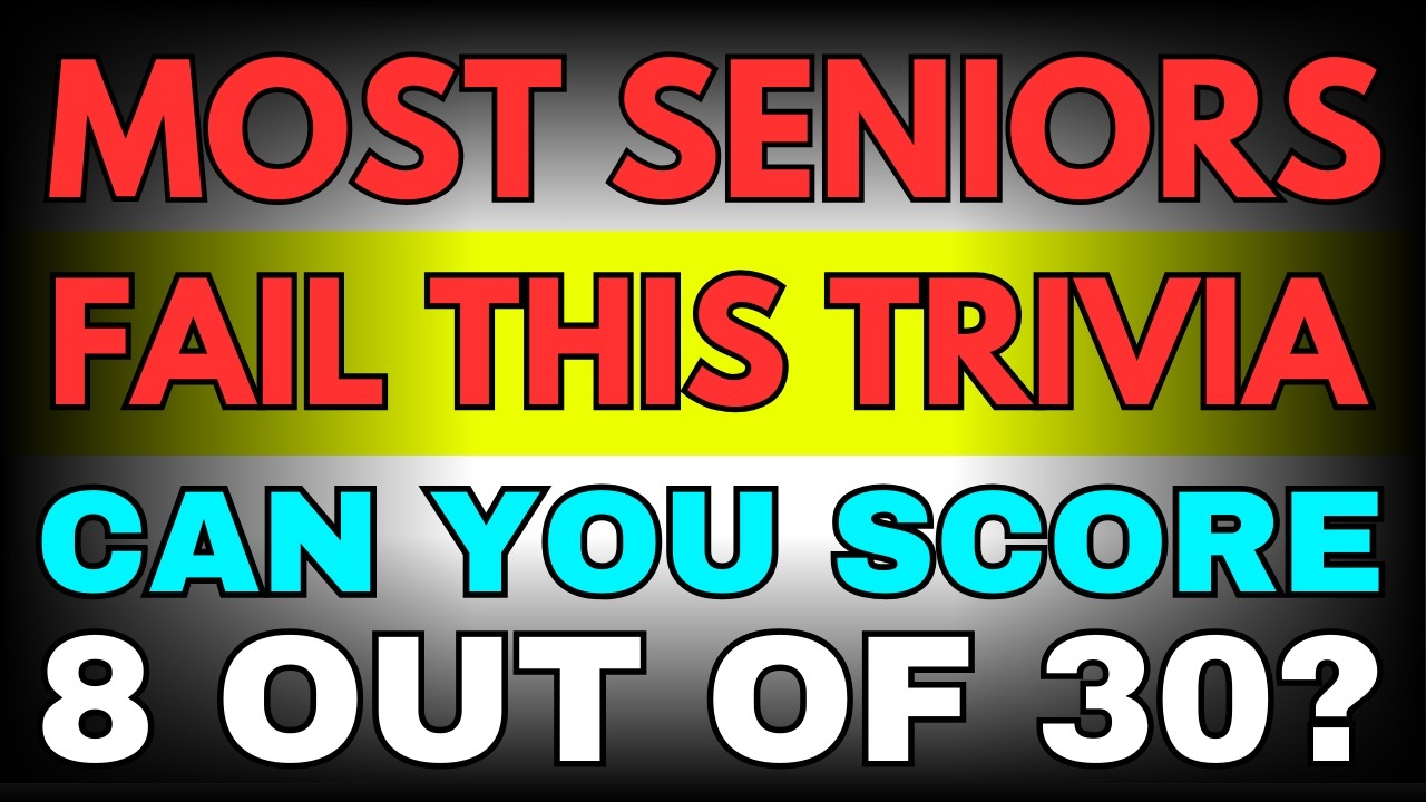 If You Can Get 8 Out Of 30 Your Memory Is Sharp & Your Mind Sound!