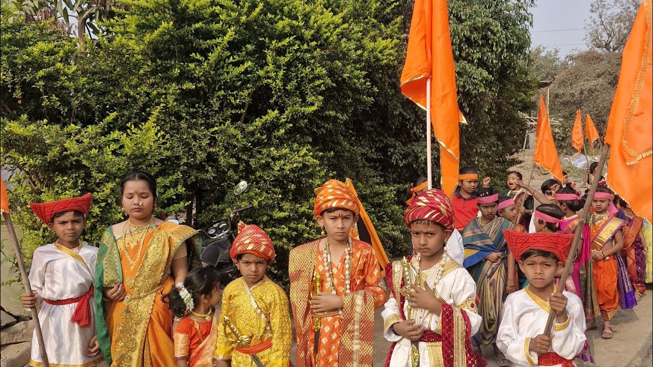 एकच राजा इथे जन्मला. शिवजयंती २०२६. जिल्हा परिषद प्राथ.शाळा डोंगरगाव तालुका अकोले जिल्हा अहिल्यानगर 