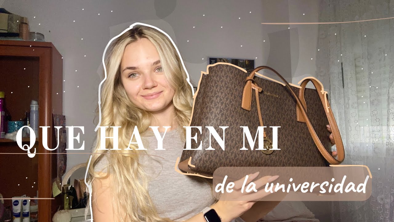 QUE HAY EN MI BOLSO DE LA UNIVERSIDAD(renovado) nuevo año