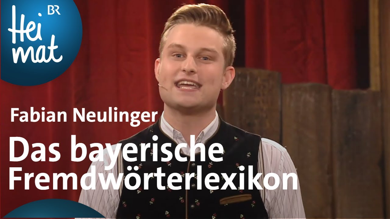 Fabian Neulinger: Das bayerische Fremdwörterlexikon |  Brettl-Spitzen XXIII | BR Heimat - Volksmusik