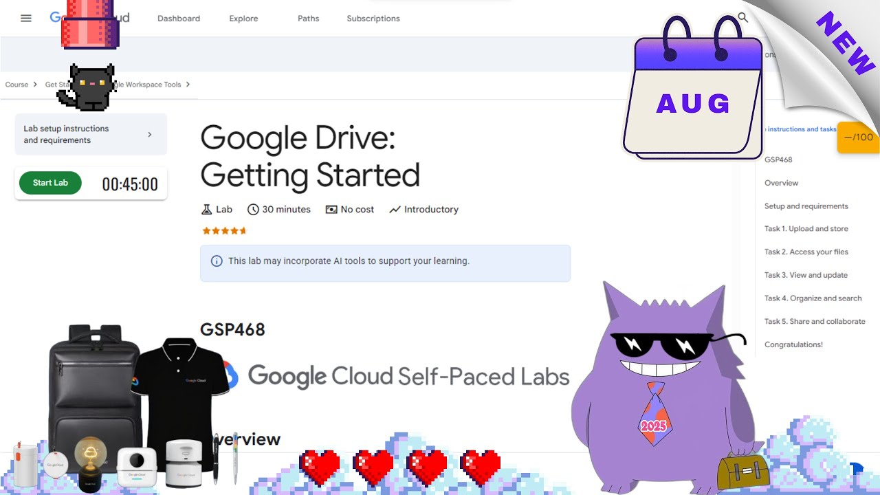 Google Drive: Getting Started| #2025 | #GSP468  |#qwiklabs |Solution