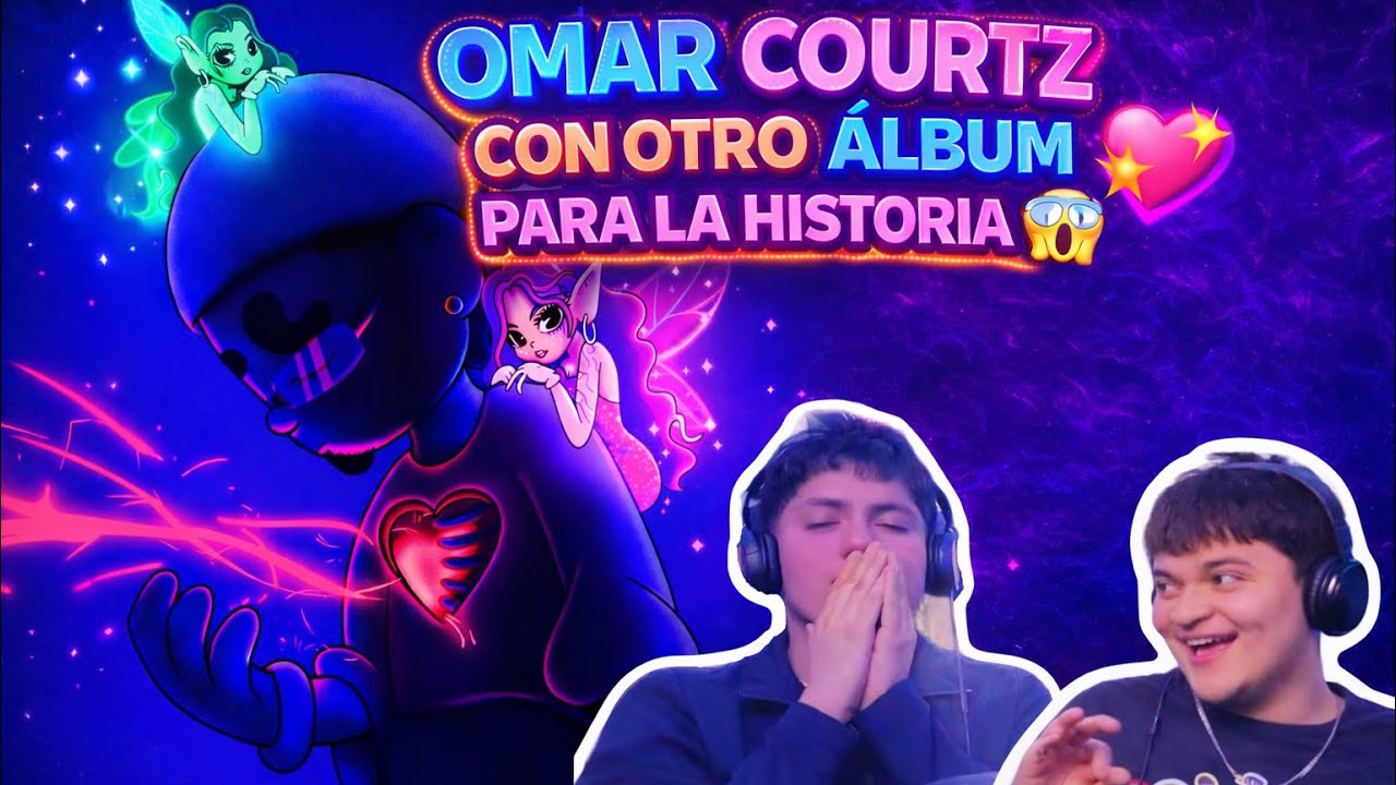 OMAR COURTZ REGALA OTRO ÁLBUM QUE IRÁ PARA LA HISTORIA 😍 REACCIONANDO A POR SI MAÑANA NO ESTOY💞🩷💗