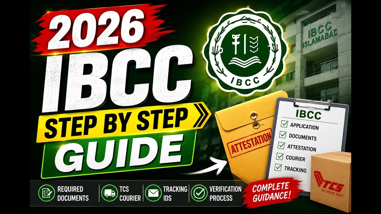 IBCC Attestation 2026 | Step by Step Complete Guide | Edupath pk
