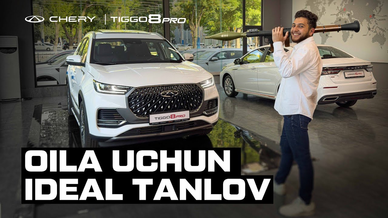 Обзор машины Chery Tiggo 8 Pro - Chery Tiggo 8 Pro avtomobili sharhi