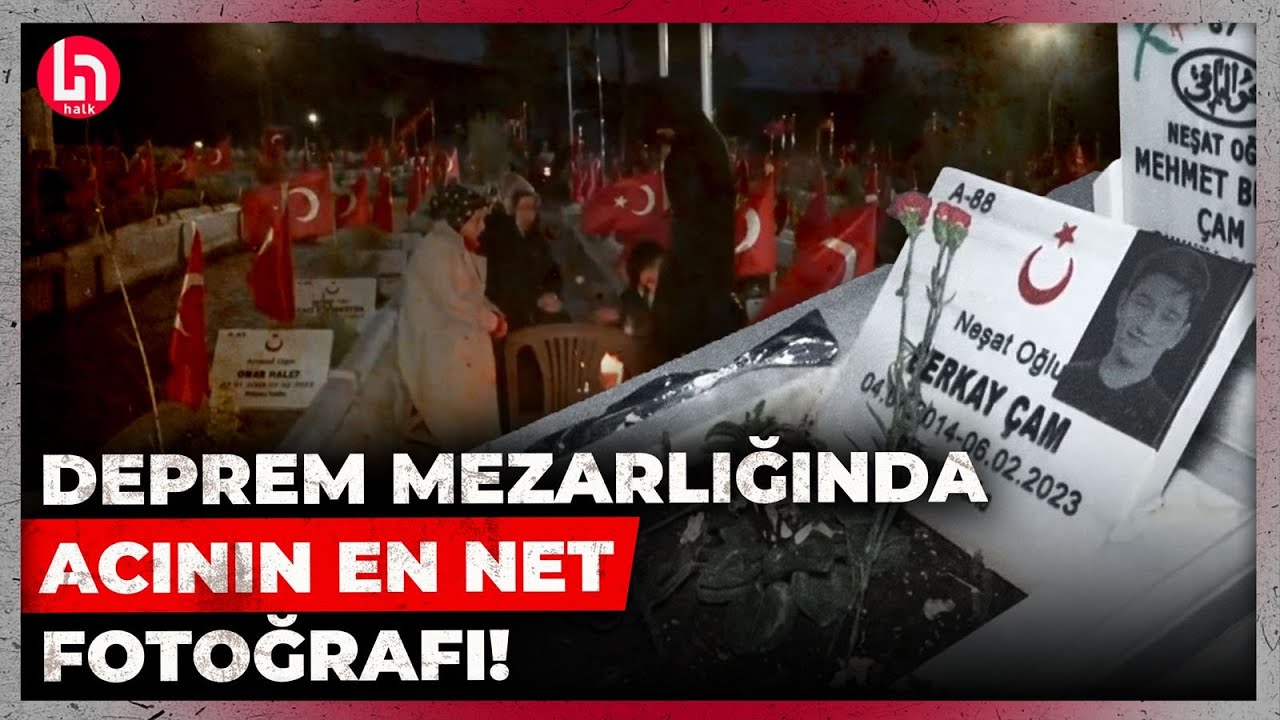 Acı hala dinmedi! Kahramanmaraş'ta depremin 2. yıl dönümünde yakınlarını kaybedenler mezarlığa koştu