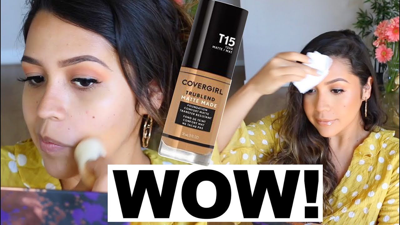 Una Base que no se TRANSFIERE? Covergirl Trublend Matte Made Foundation - Ydelays