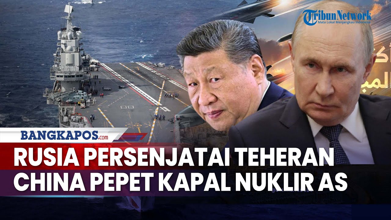 Rangkuman Konflik AS-Iran: Helikopter Serang Rusia Bantu Teheran, China Pepet Kapal Induk AS