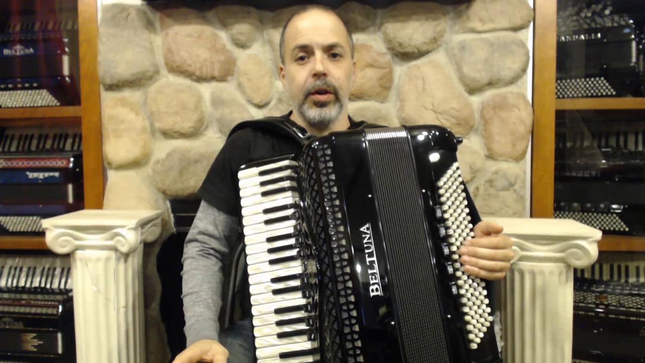 How to Play Rock and Roll Zydeco on Piano Accordion - Lesson 1 - Slow Rock 12/8 Groove