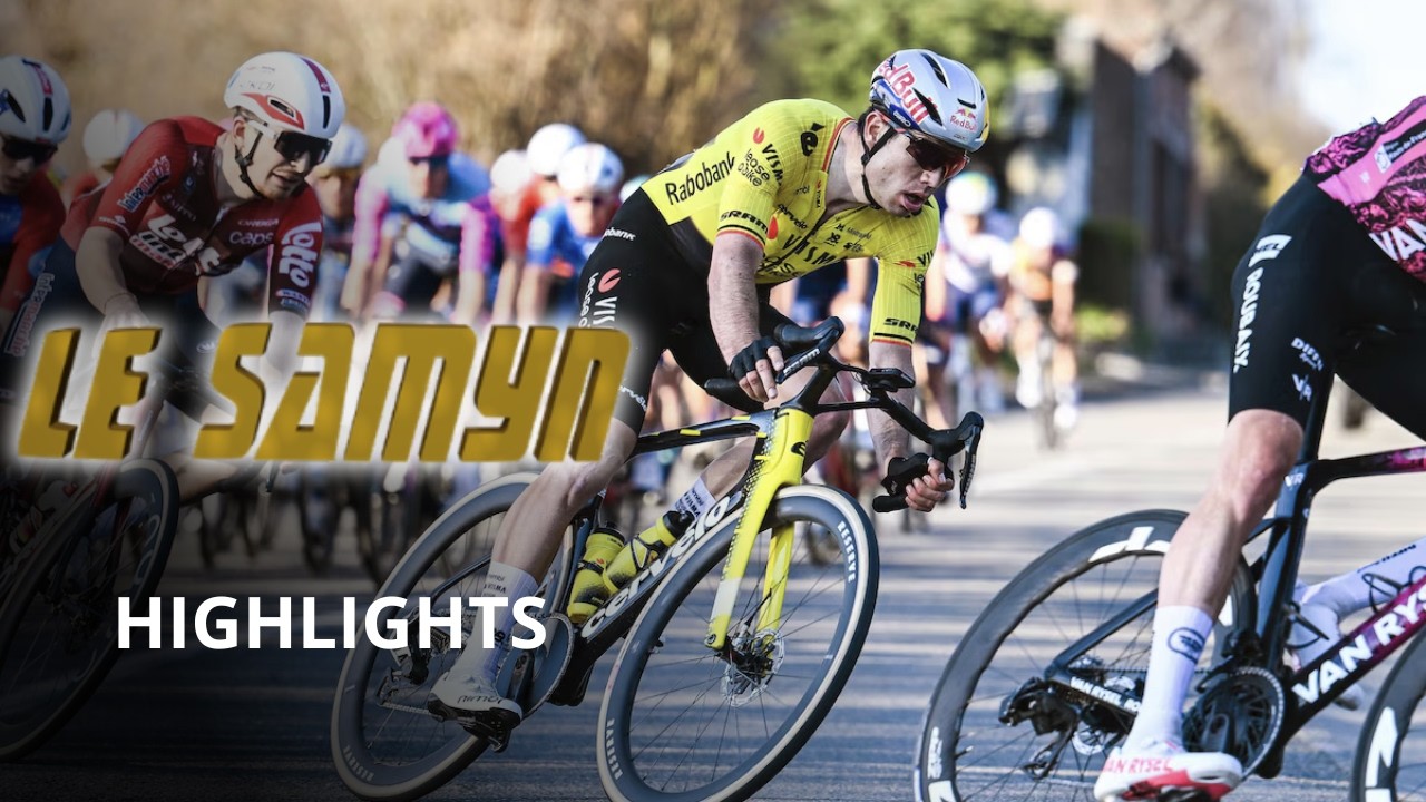 Le Samyn 2026 - Highlights - Wout Van Aert is back to racing !