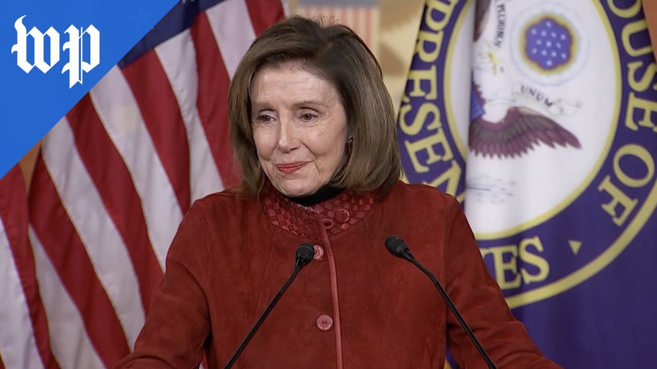 In final conference, Pelosi tells women 'assert yourself'