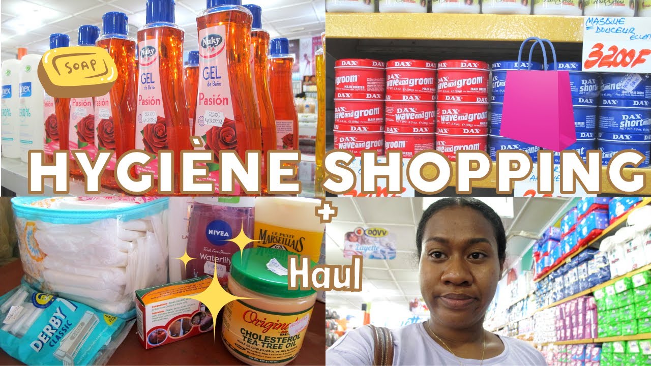 VENEZ ACHETER MES PRODUITS D'HYGIENE AVEC MOI (SOINS DU CORPS & PLUS)