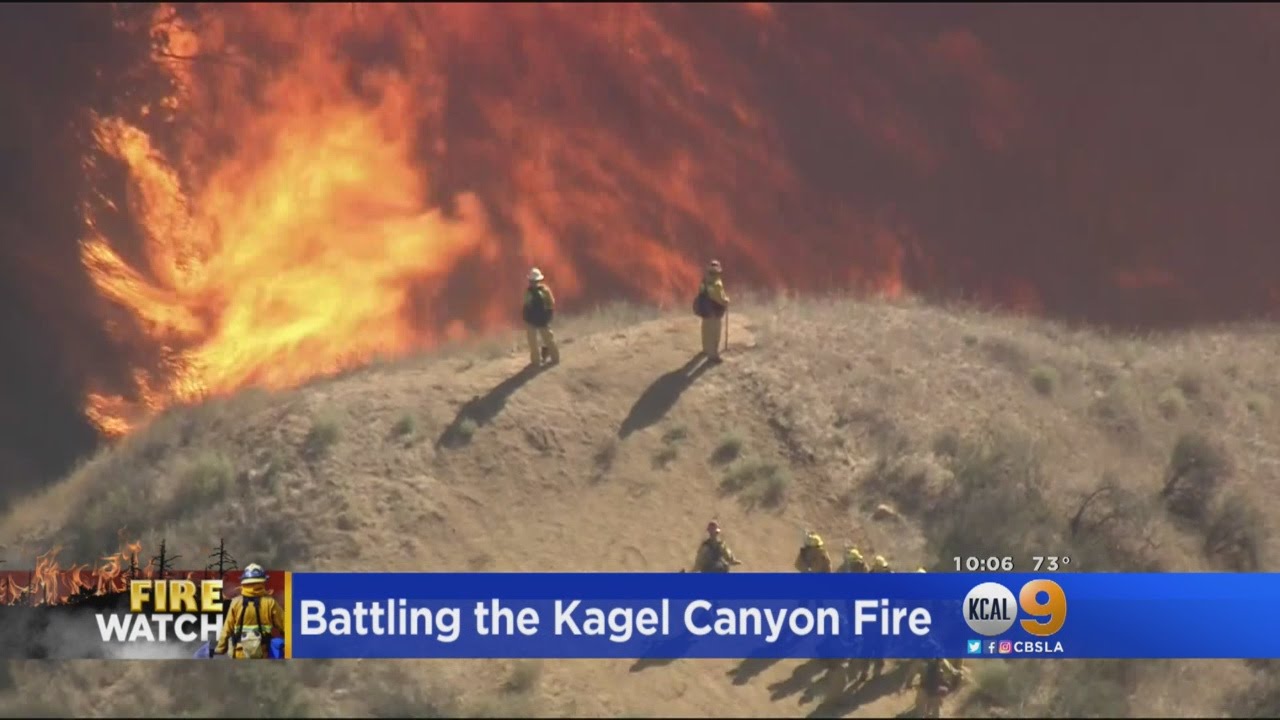 Firefighters Get Upper Hand On Fire Burning In Lake View Terrace