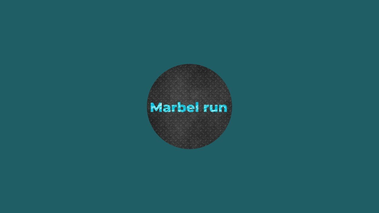 Marbel run 🎈  is live!