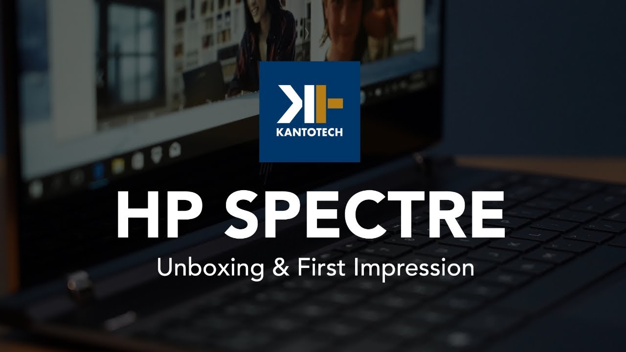 Unboxing & First Impression: HP Spectre 13