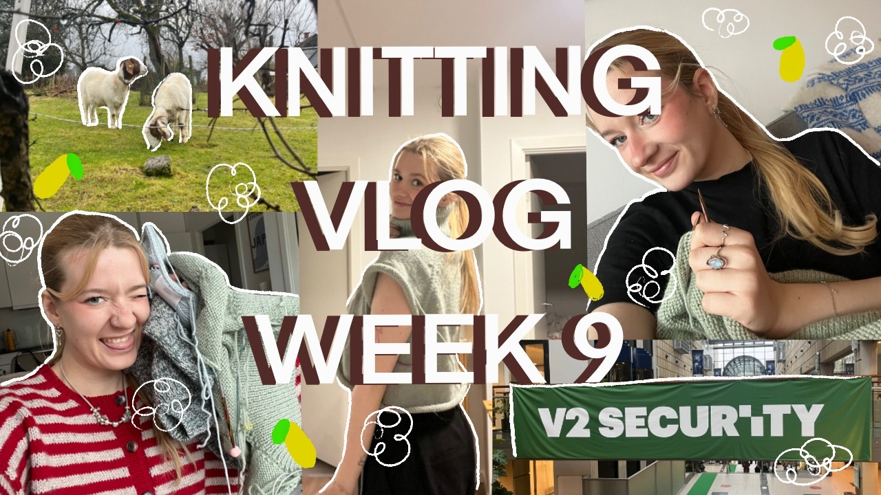A busy but cozy week || knitting & everyday moments || Knitting Vlog Week 9