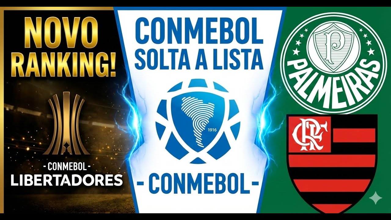 NÃO É SORTE: O RANKING QUE MUDA O DESTINO NA LIBERTADORES
