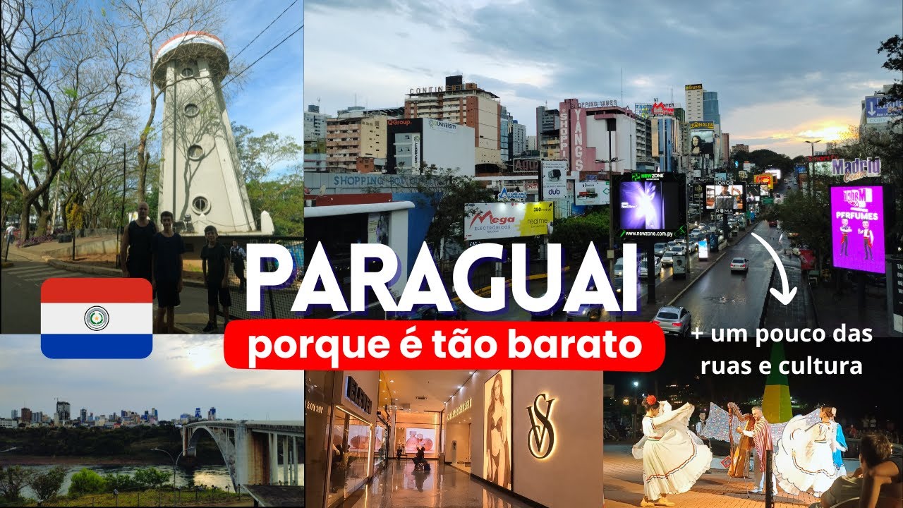 CONHECENDO O PARAGUAI | Lojas e cultura