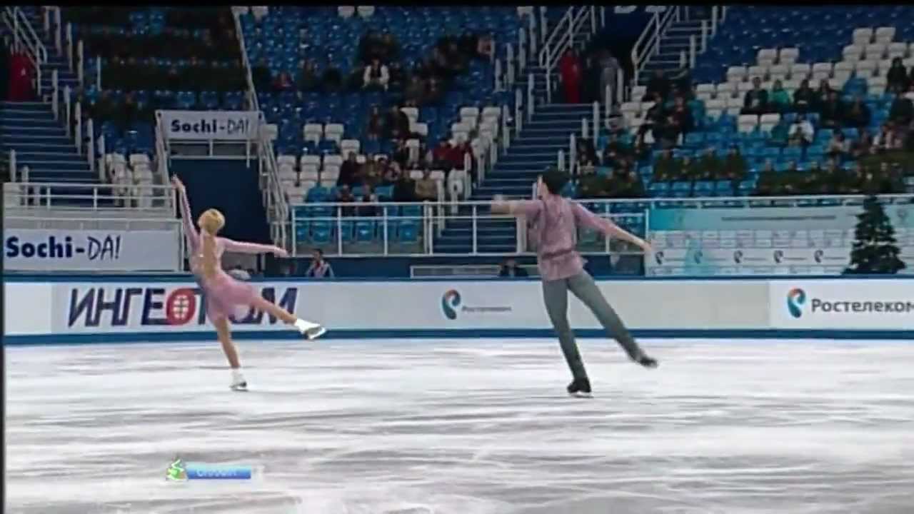 Tatiana VOLOSOZHAR Maxim TRANKOV 2013 FS Russian Nationals