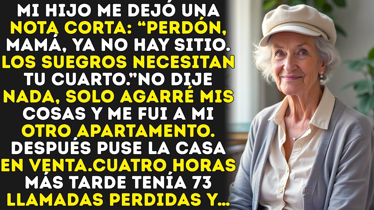 Mi hijo me echó de casa por sus suegros. Me fui en silencio, pero luego puse la casa en...