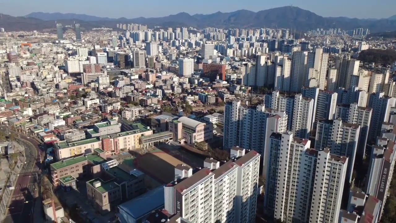 동네 비행 한 바퀴. 
