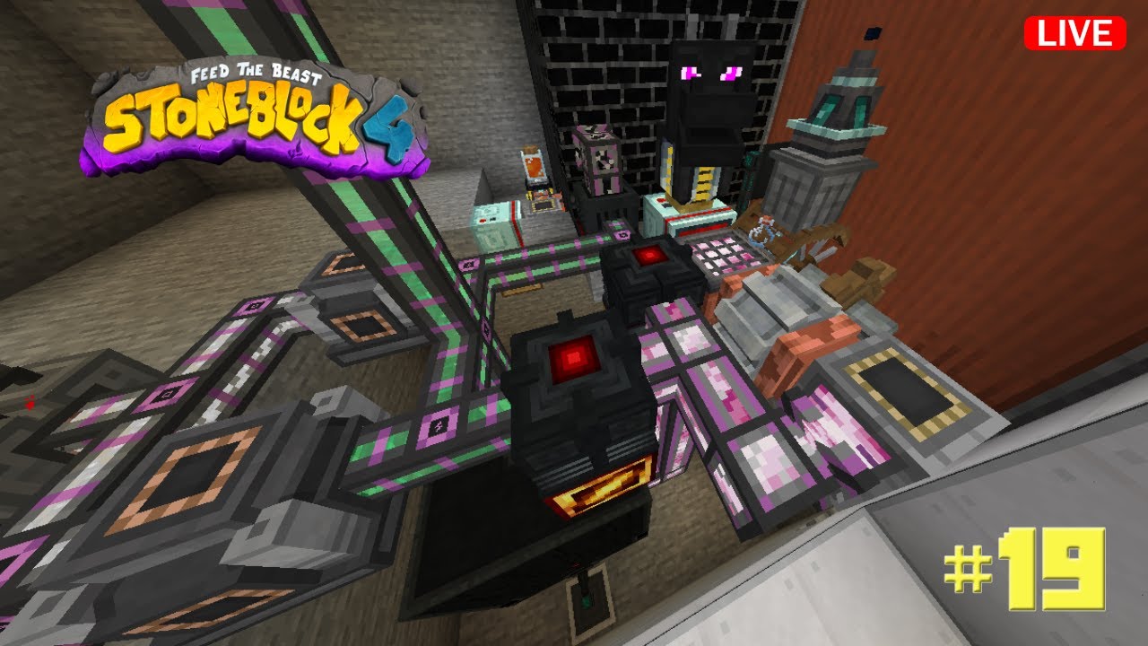 Replication, ExtendedAE, and Advanced AE | FTB StoneBlock 4 🔴