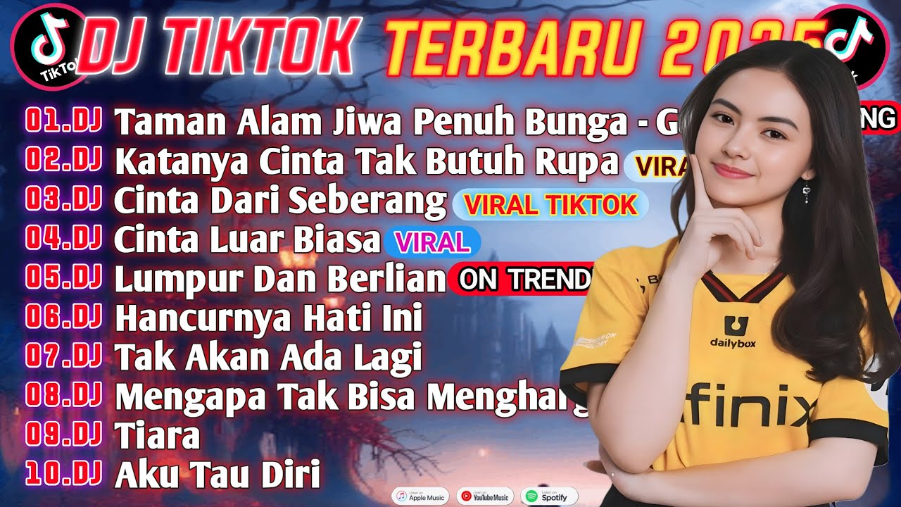 DJ VIRAL TIKTOK TERBARU 2025 | TAMAN ALAM JIWA PENUH BUNGA - GULALI DUNIA | CINTA TAK BUTUH RUPA