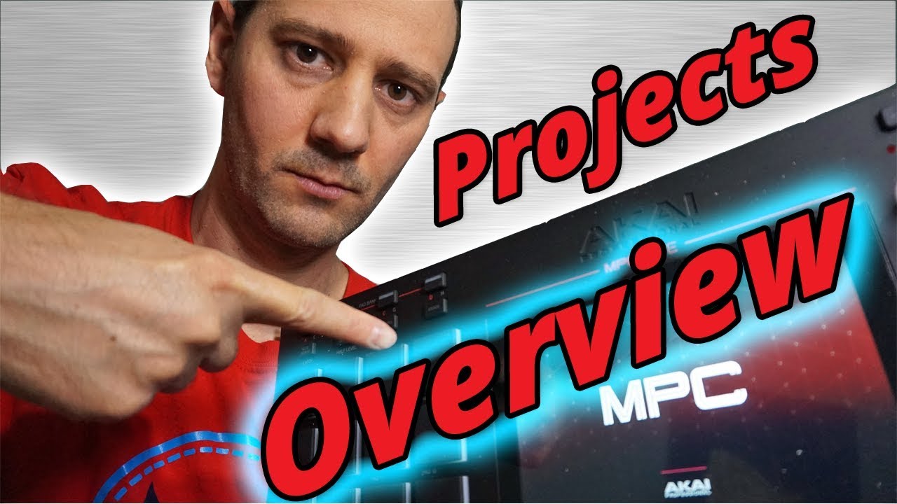 Mpc Live - New Project (Projects Overview)