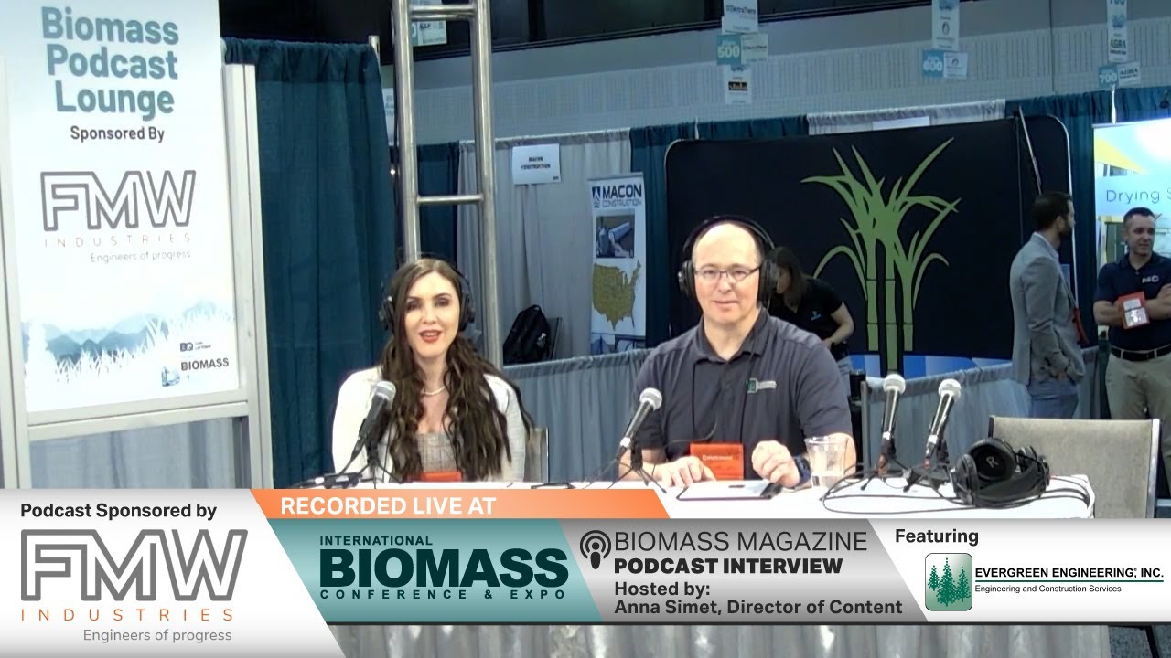 Biomass Conference Podcast Series: Live with Evergreen Engineering, Inc.