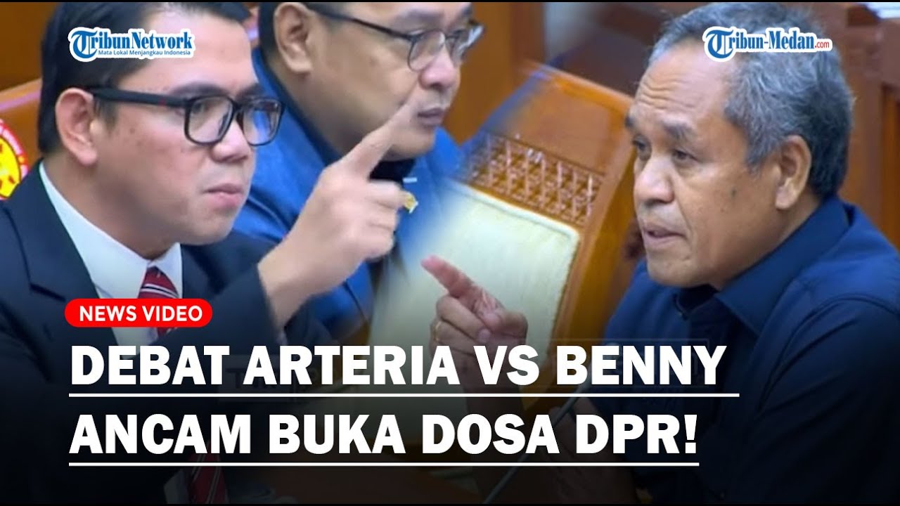 DEBAT PANAS Arteria Dahlan Vs Benny K Harman, Sampai Ancam Buka Dosa DPR!