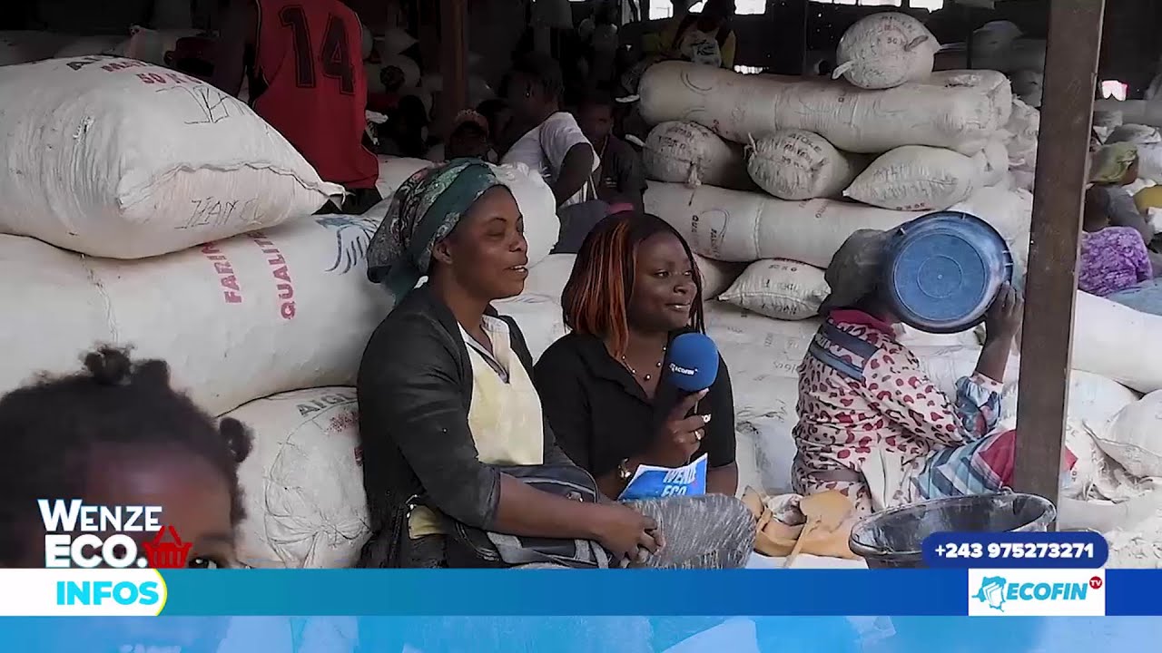WENZE ECO : LE COMMERCE DE FUFU, UNE DENREE ALIMENTAIRE DE GRANDE CONSOMMATION, AU COEUR DE DEFIS