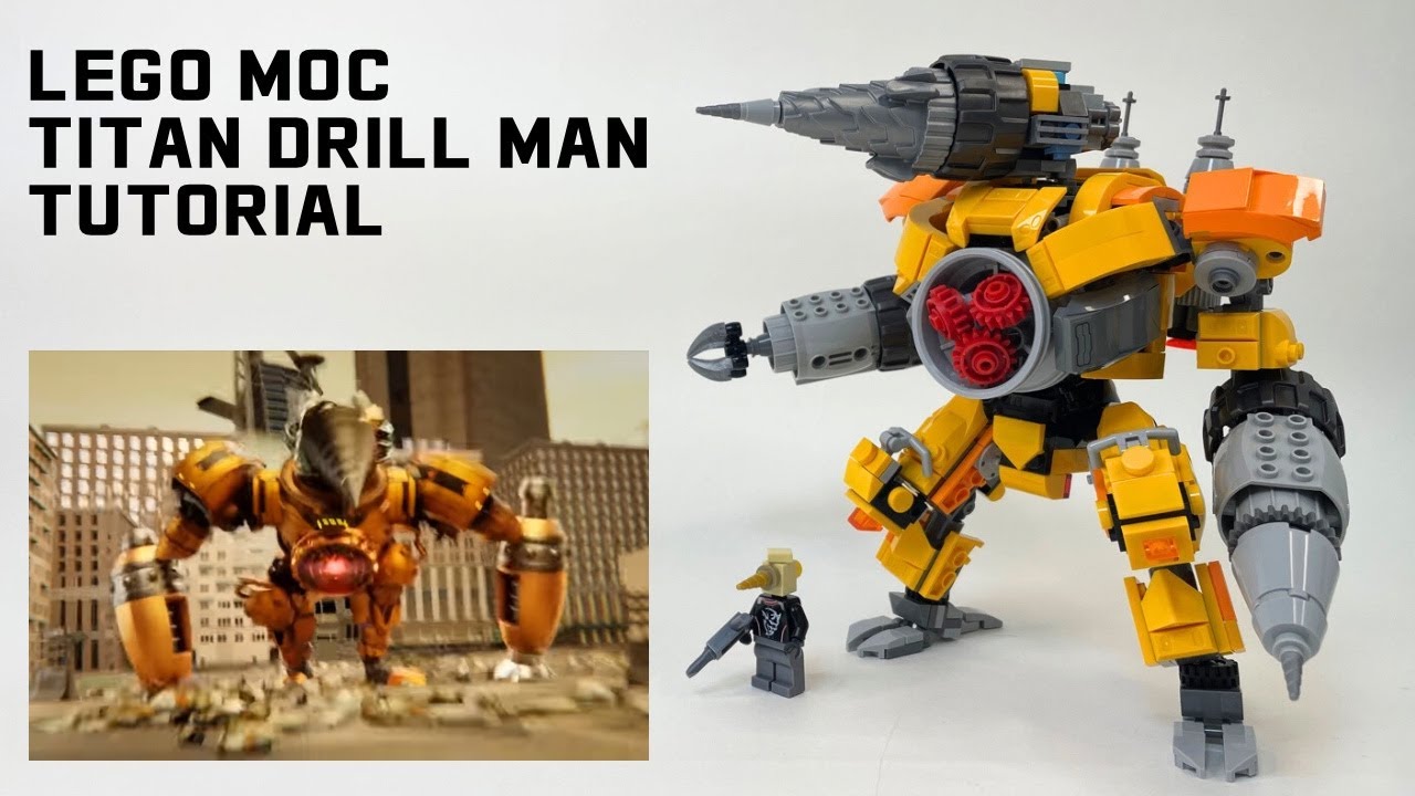 Lego MOC_Titan Drillman 타이탄 드릴맨 (Dom studio) #legomoc #legomech #skibiditoilet #titandrillman