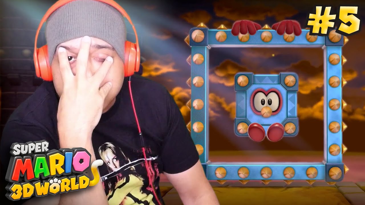 I DRANK AN ENERGY DRINK BEFORE THIS.. [SUPER MARIO 3D WORLD] [#05]