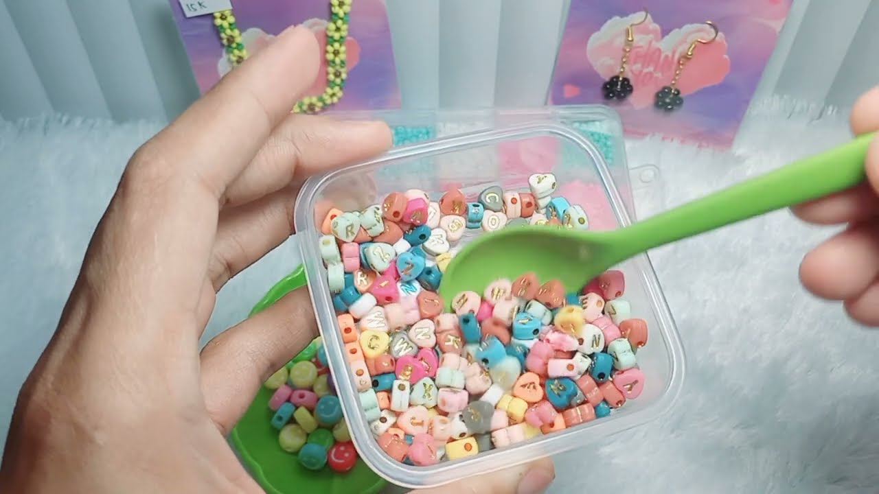 ASMR Beads Packaging Sounds | Relaxing