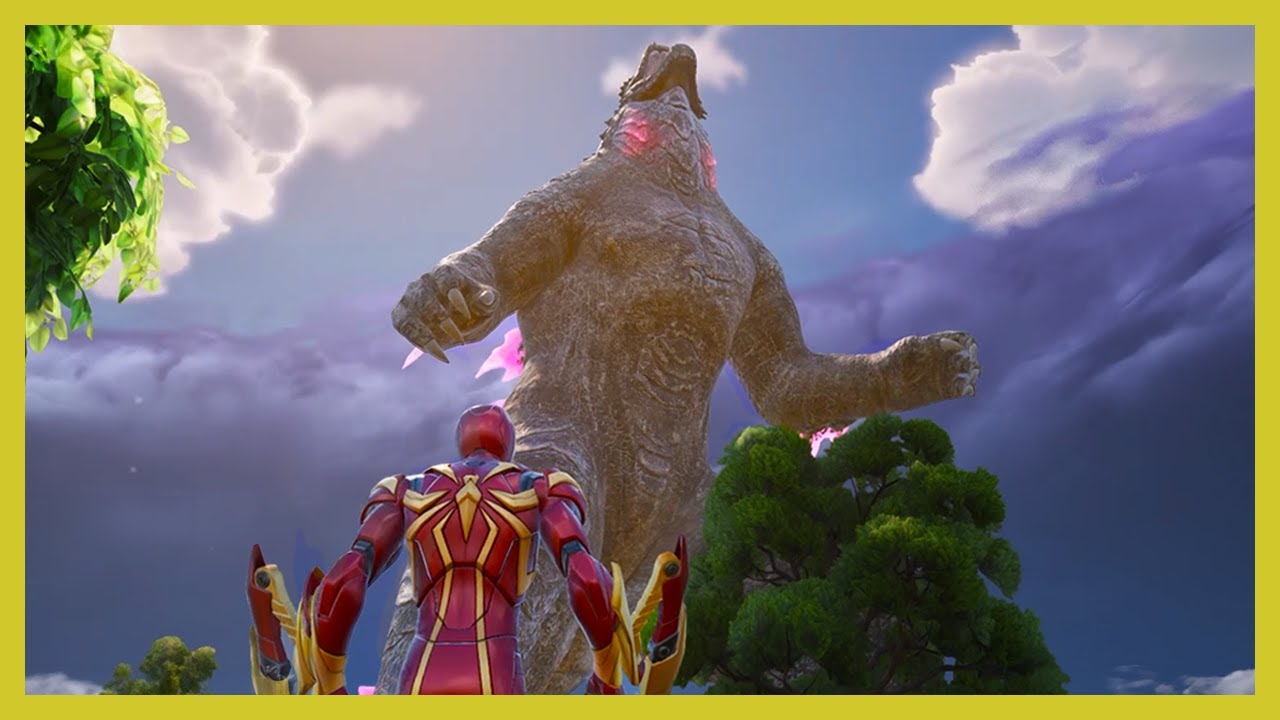 Fortnite but we are GODZILLA