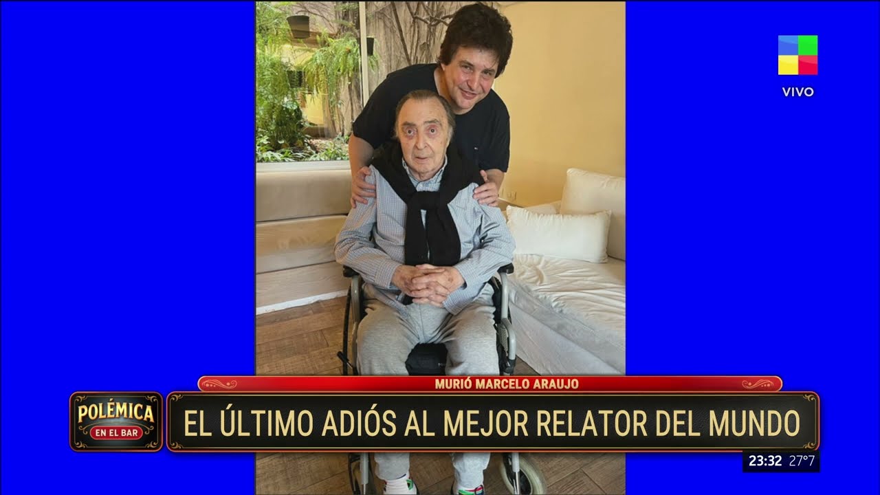 🔴 MURIÓ MARCELO ARAUJO: EL HISTÓRICO RELATOR TENÍA 78 AÑOS