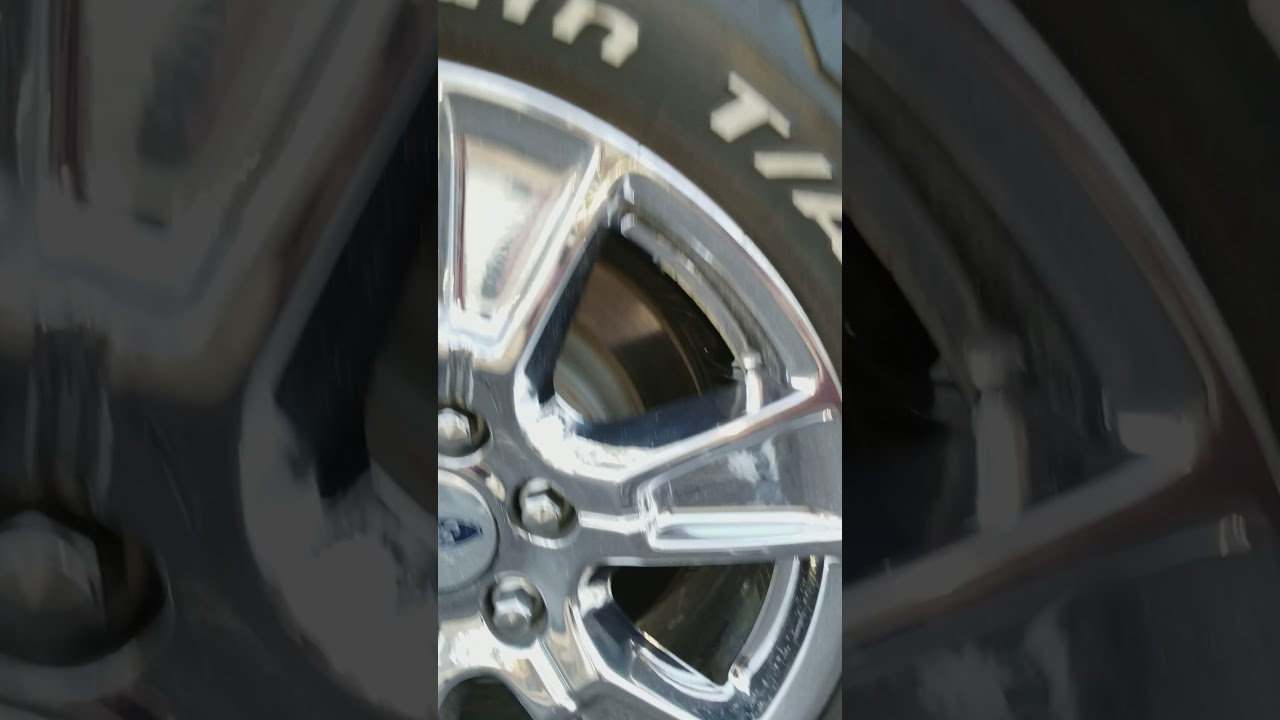 Ford Chrome PVD wheels peeling and flaking.