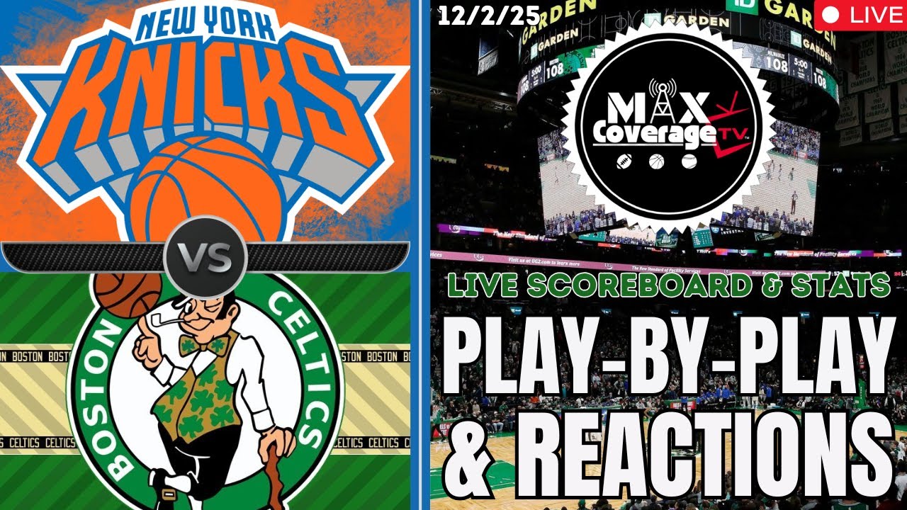 🔴LIVE - New York Knicks vs Boston Celtics - Play-By-Play & Reactions (12/2/25)