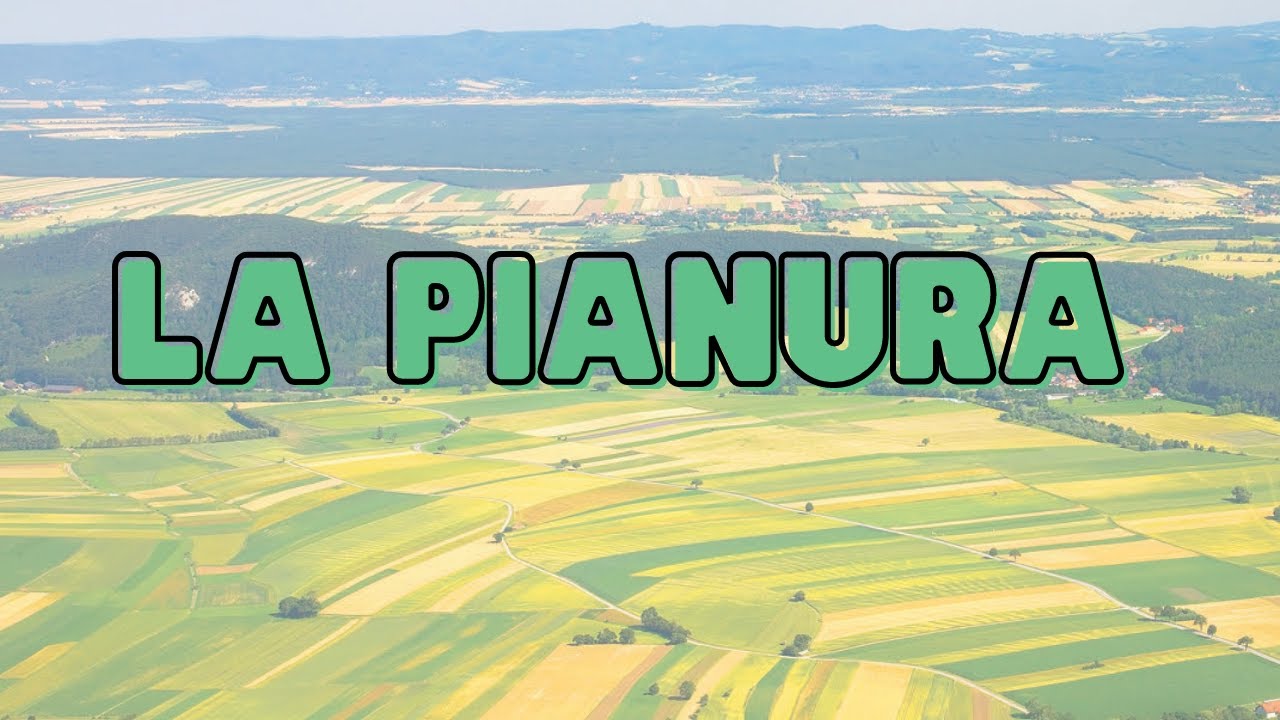 Gli ambienti: LA PIANURA. Geografia classe 3°.