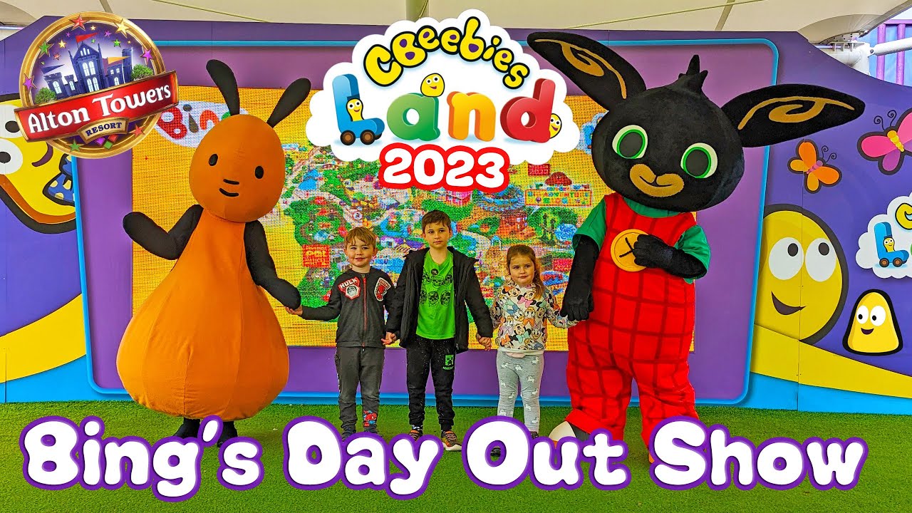 Bing's Day Out: A Spectacular Live Show at CBeebies Land, Alton Towers (March 2023) [4K]