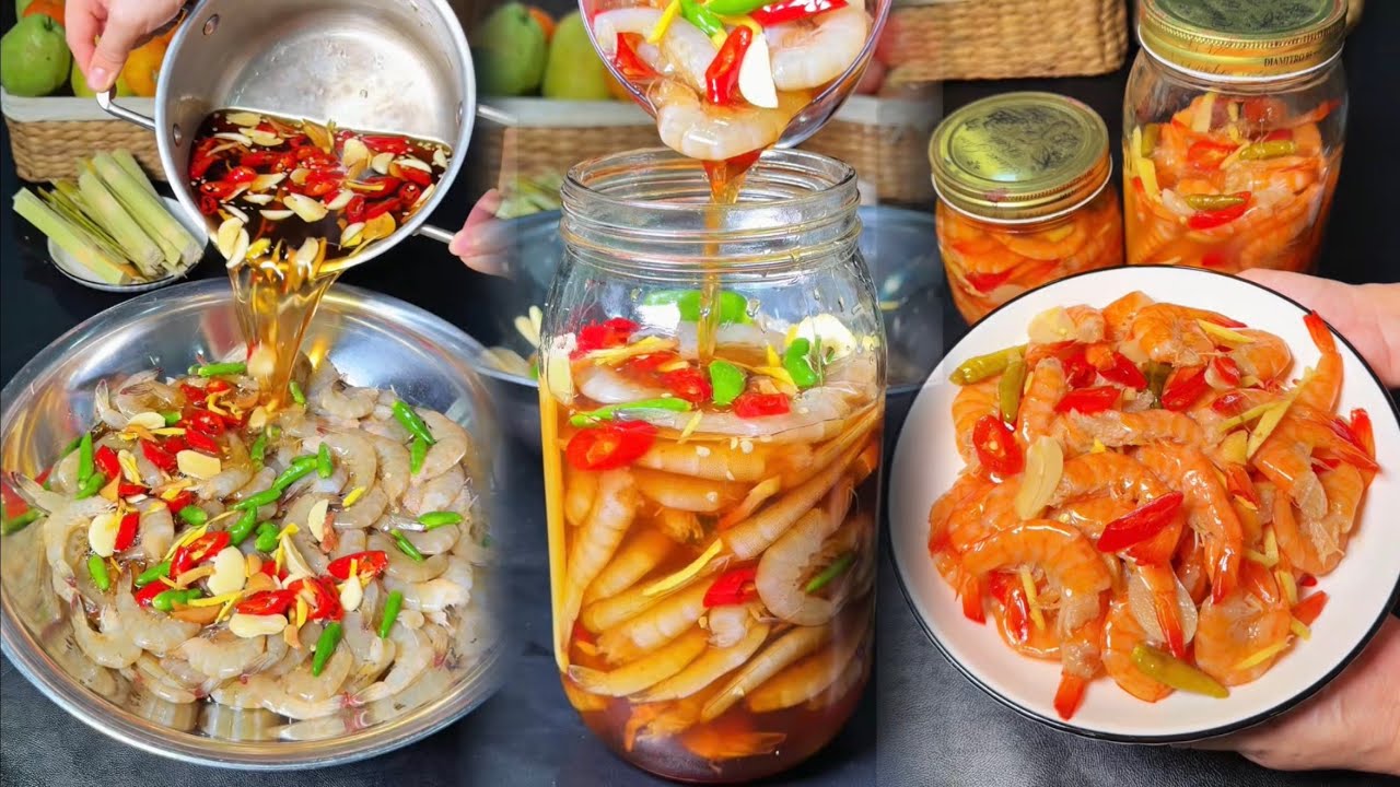 Mắm T&ocirc;m Chua Miền T&acirc;y | C&ocirc;ng Thức Chi Tiết | Nhiều Người L&agrave;m Bị Hư V&igrave; Sai Bước N&agrave;y