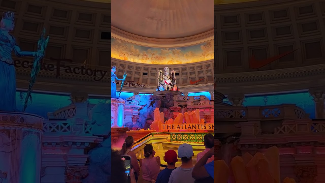 Show Atlantis en el cesar palace Las Vegas