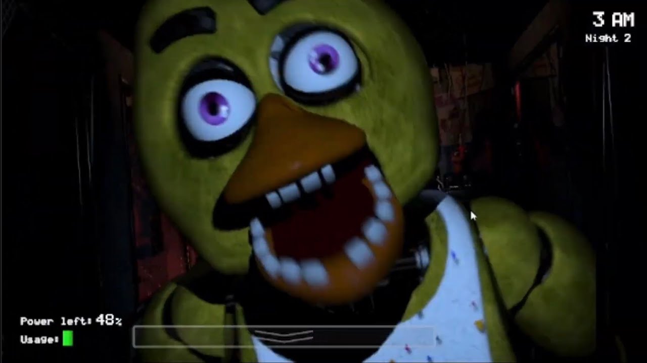 I played Fnaf again!
