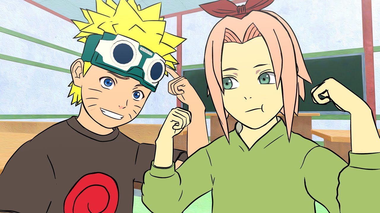 Naruto Gets Detention! (VRChat)