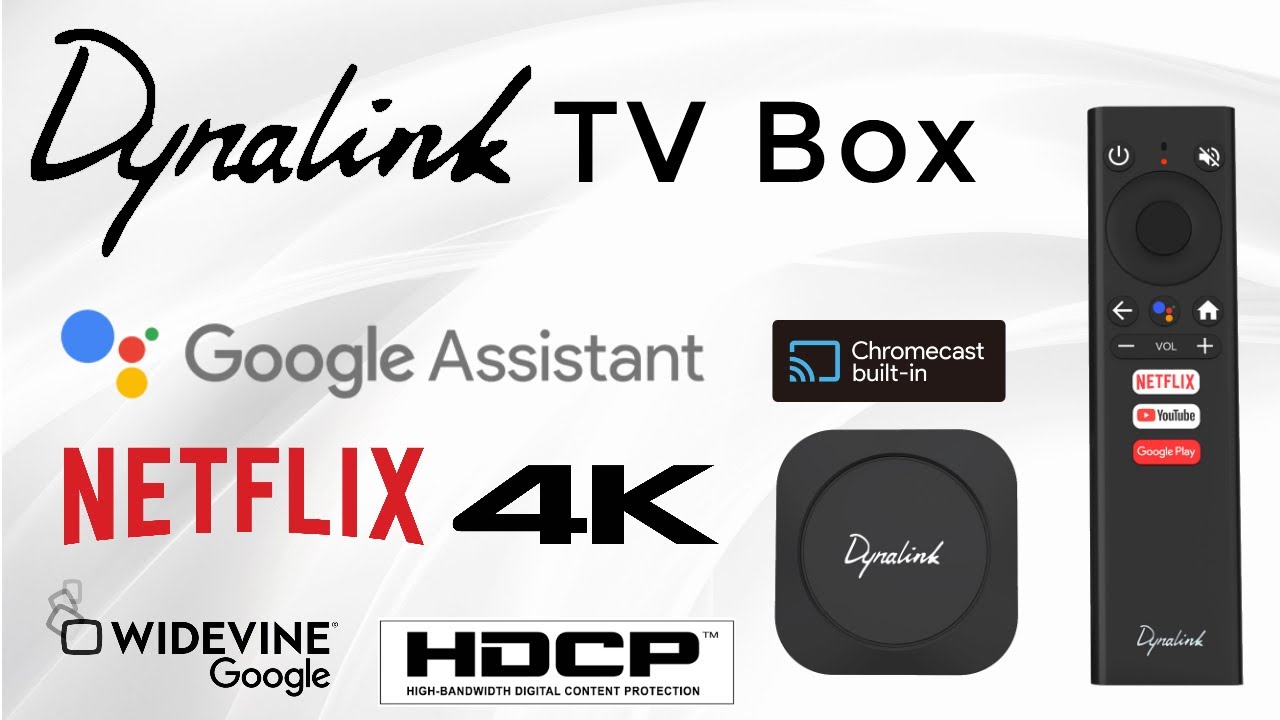 Dynalink TV Box DL ATV36 Android 10 Обзор сертифицированного Google TV Box