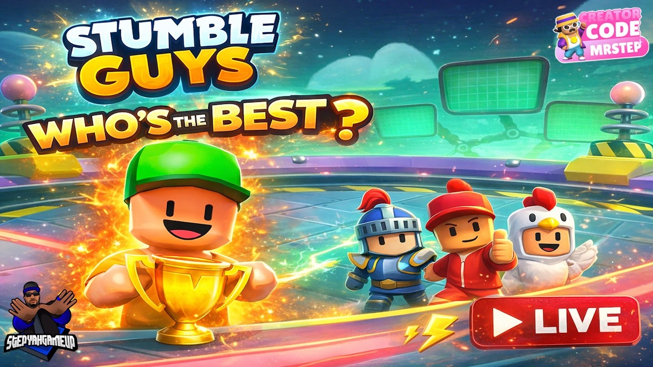 0.95 STUMBLE GUYS LIVE LASER TRACER MINI TOUR