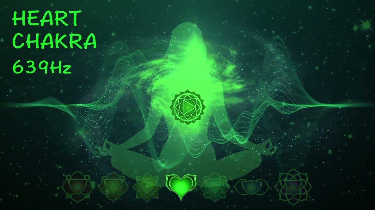 639Hz Heart Chakra Meditation | Deep Resonant Harmonic Bowl Healing