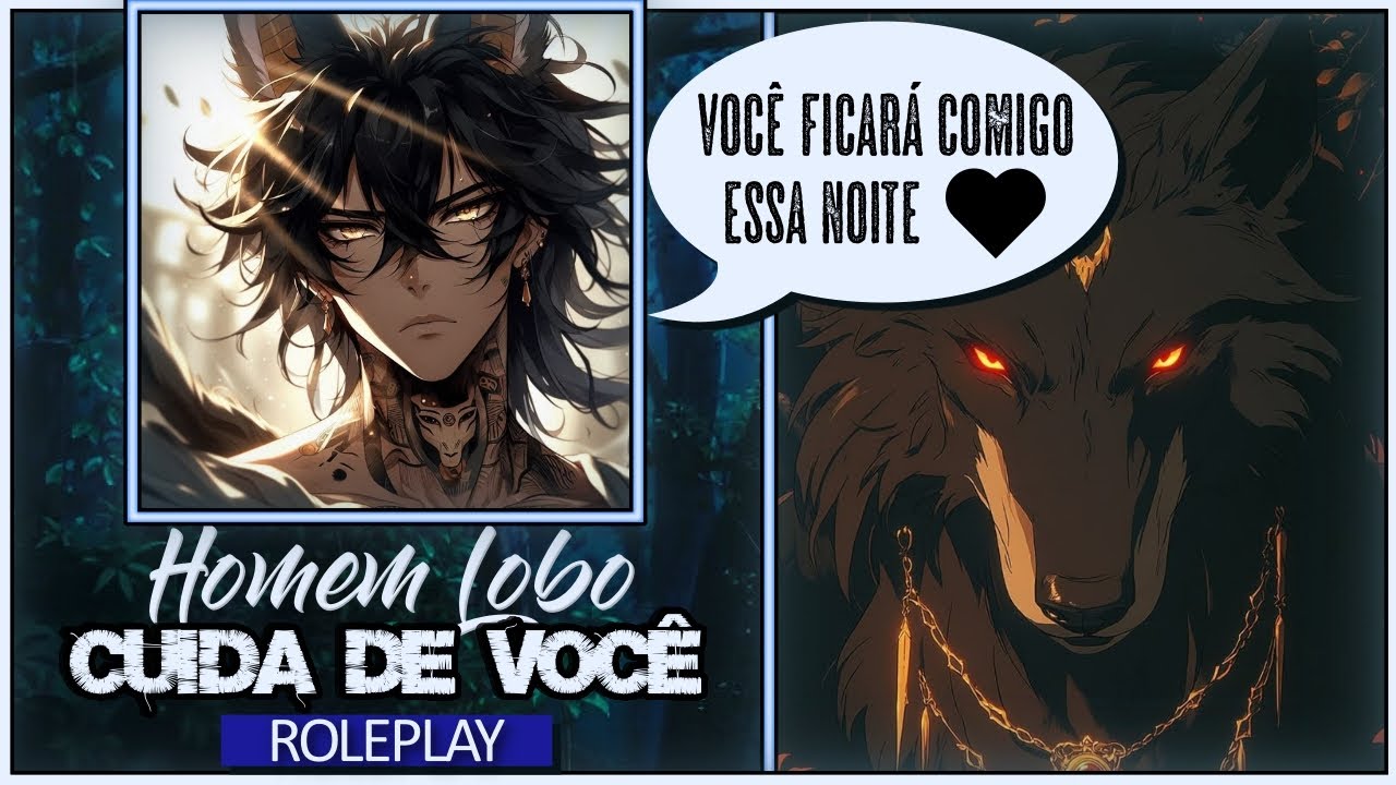 [ASMR ROLEPLAY] HOMEM LOBO TE PROTEGE E CUIDA DE VOCÊ🖤 [M4F] [VOZ MASCULINA] [RELAXANTE]