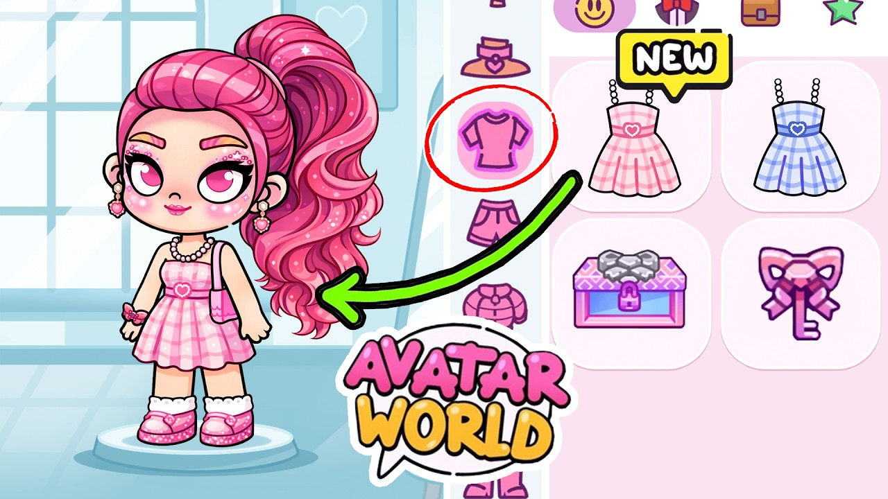 NEW! UNLOCK the CUTE PINK COLLECTION &ndash; SUPER SECRETS in Avatar World 🌍 PAZU