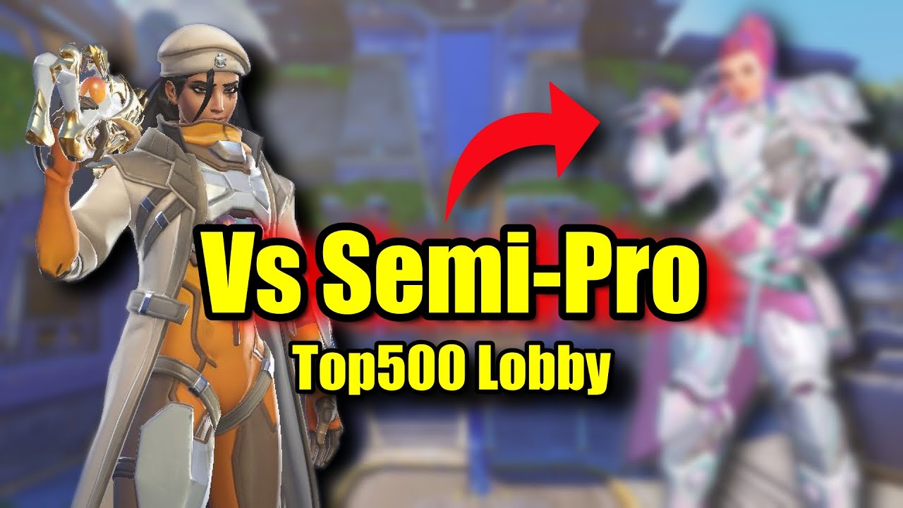Playing Against a Semi-Pro in Ranked | Top 500 Ana Gameplay (Season 18)